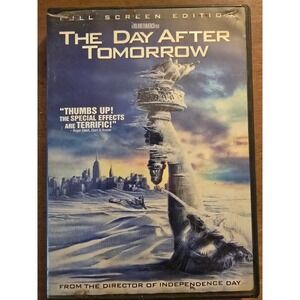The‎ Day After Tomorrow (DVD, 2004), Full Screen, Excellent Condition